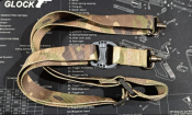 Ремень Ms4 одноточечный, двухточечный . Multicam
