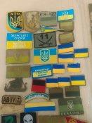 колекція шевронів з 2014 року 400 штук (всі кошти підуть на ЗСУ)