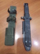 Штык нож АК-12 , 6х9-1 , ,, Кампо-Ратник,,+ бонусы.