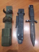 Штык нож АК-12 , 6х9-1 , ,, Кампо-Ратник,,+ бонусы.
