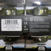 Налобний ліхтарик Black Diamond Cosmo Black 300 люмен