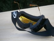 Захисні окуляри маска Wind-Shield Anti-Fog Global Vision yellow