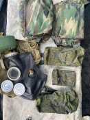 Набір підсумків і протигаз