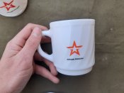 Набір фарфорового посуду "армия россии "