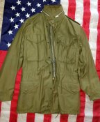 US Army Field Coat M-1965  OG-107 Olive Куртка армии США 1969 год