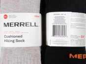 Трекінгові шкарпетки Merrell Cushioned Hiking Crew [упаковка 4 пари]