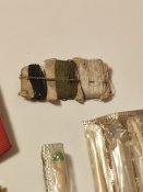 Залишок трофейного майна, россiї (40). Медалька, бинтик, сiрнички, та iнше.