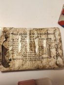 Залишок трофейного майна, россiї (40). Медалька, бинтик, сiрнички, та iнше.