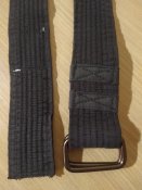 Хлопковый ремень Surplus Tex. Коричневый. 115 см.