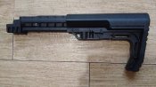 телескопический приклад на АК 47/74 MFT (реплика)