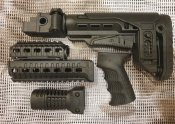 Тюнинг комплект DLG Tactical для АК 74 чёрный.