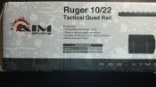 Ruger 10/22 Tactical Quad Rail