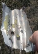 Руль поворота Юнкерс "Ю-52" с номером (3)