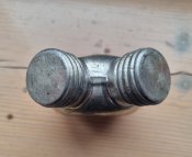 Масленка металлическая двухгорловая