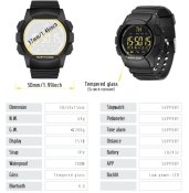 Спортивний  годинник North Edge AK Combo з смарт функціями, новий