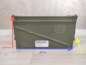 Сталевий військовий контейнер NATO 1/35 PA-120 40 мм – США (1 шт.)