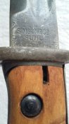 Штик на маузер бучер 1898/05 Simson-Co-Suhl