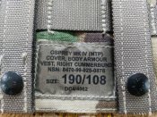 Пояс Cummerbund для ношения боковых бронеплит, бронежилета Osprey MK-4 (190/108)