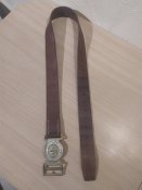 Скаутский ремень, Швейцария, лилия. 85 см.