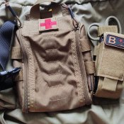 Аптечний підсумок spanker, новий, колір coyote/cordura/Ykk