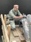 Діорама!Опель Кадет на мосту!