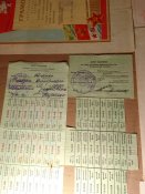 Документы жены Героя СССР .