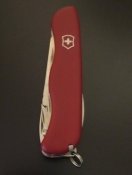 Нож Victorinox WorkChamp 0.8564. 111 mm, красный