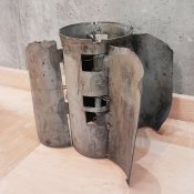 Хвостовик від снаряду РСЗВ "Ураган"