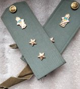 Дві пари погон прапорщика погран.служби України