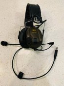 Активні навушники 3M SportTac MT16H210F-478-RD Оригінал Койот з мікрофоном та виходом на рацію