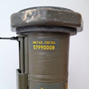Шведський реактивний протитанковий гранатомет АТ-4 (М4740) відстріляний