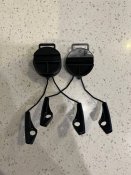 Адаптер ACM Headset Helmet Rail для навушників Howard Impact Sport Чорні