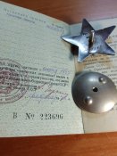 2 награды боевого краснофлотца .