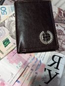 Залізний хрест 2 класу+ гаманець з серії " залізний хрест"