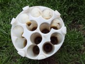 Частина укупорки і2 гільзи від кацапського ручного гранатомету