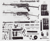 Автомат Мр 40 "Шмайссер".