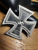 Вермахт 1939 год немецкая пехота знак медаль награда Железный крест 1 степени старая копия