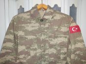 Китель, боевая рубашка, камуфляж пиксель.