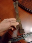 Мультілот Эрзаштык манлихера, огнеупорная планка от штыка к98, остаток штыка к98 и фиксатор ножен к