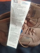 Тактические водонепроницаемые ботинки 5.11 Tactical A/T 6"Waterproof Boot, Dark Coyote -R"