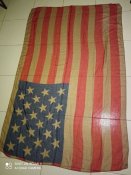 шарф - стилізований під прапор USA Америки . 115 Х 170 см. Б/в. 100 % поліестр.