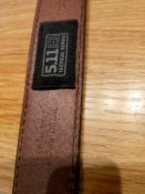 5.11 Tactical Stitched Leather Casual Belt Колір коричневий. Розмір S, 28". Оригінал. Новий.