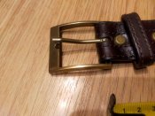 5.11 Tactical Stitched Leather Casual Belt Колір коричневий. Розмір S, 28". Оригінал. Новий.