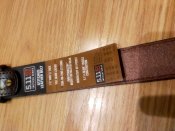 5.11 Tactical Stitched Leather Casual Belt Колір коричневий. Розмір S, 28". Оригінал. Новий.