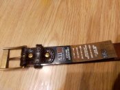 5.11 Tactical Stitched Leather Casual Belt Колір коричневий. Розмір S, 28". Оригінал. Новий.