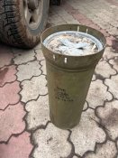 Тубус з гільзою від гармати Д-81