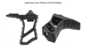 Упор Leapers Ultra Slim HandStop aluminium, на M-lock. Оригінал