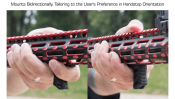 Упор Leapers Ultra Slim HandStop aluminium, на M-lock. Оригінал