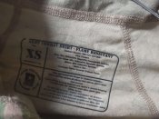 УБАКС новий армії США розмір XSmall Вогнестійка бойова сорочка Combat Shirt Type2 Multicam UBACS