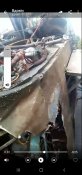 Частинка збитого російського вертольоту МІ 35 М.